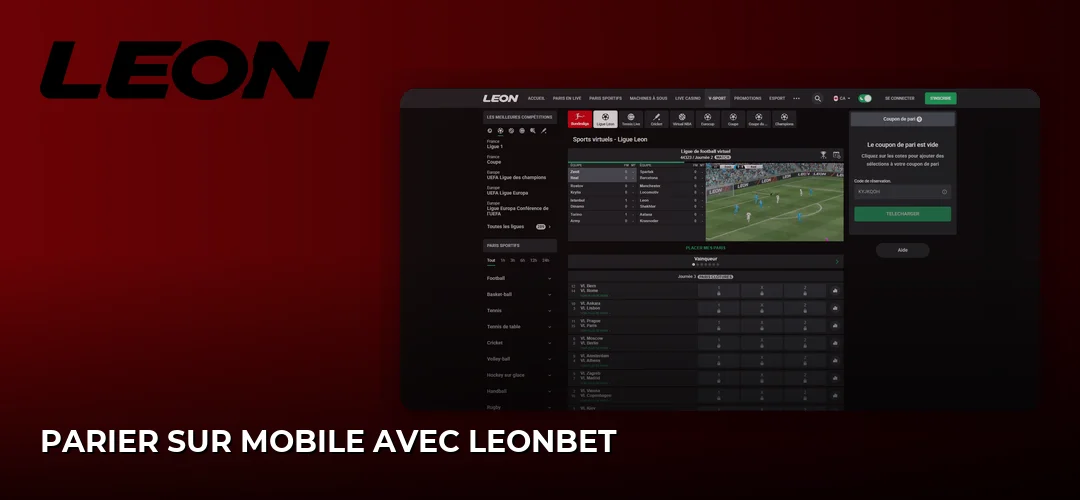 Leonbet promotional banner