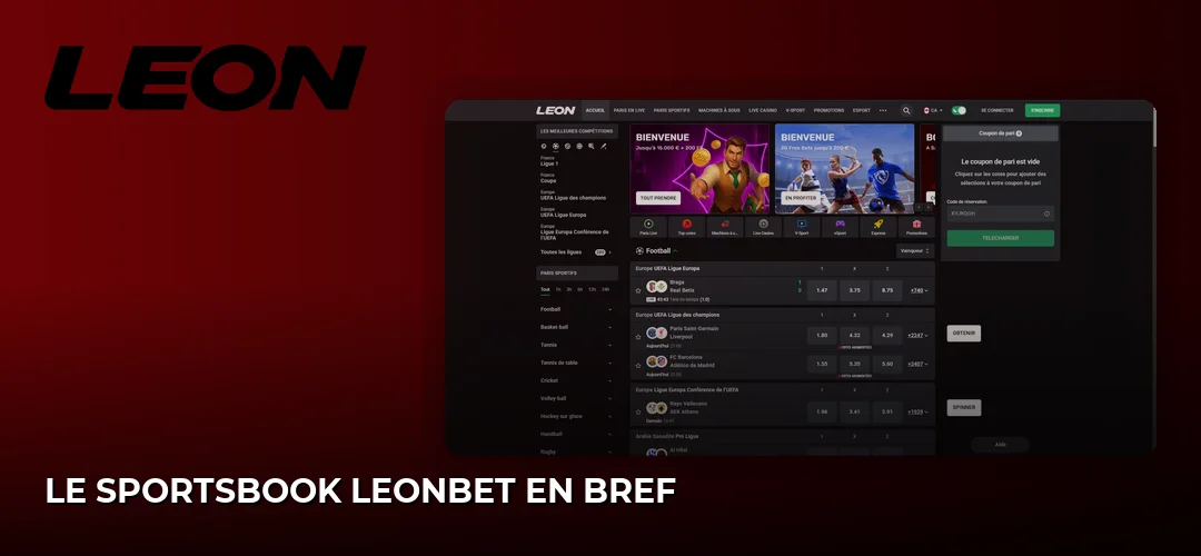 Leonbet promotional banner