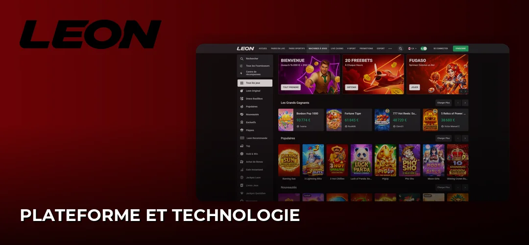 Leonbet promotional banner