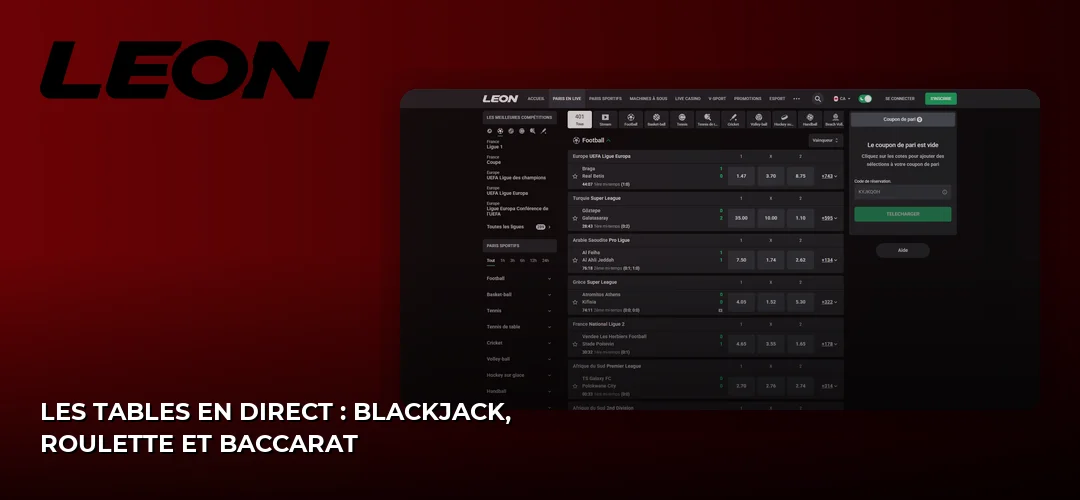Leonbet promotional banner